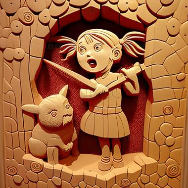 3D model Clefairy Tales Pippi VS Purin (STL)